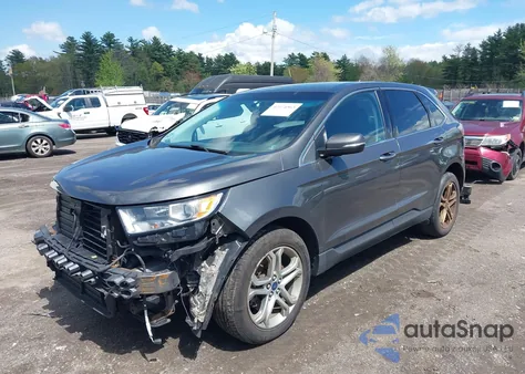 2016 Ford Edge Titanium из США, поврежденный, VIN 2FMPK4K98GBB05577